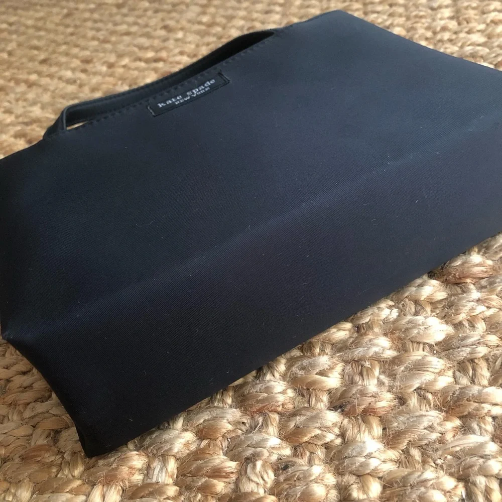 Kate Spade Vintage Nylon Small or Mini Box Bag. Flap and Snap Closure